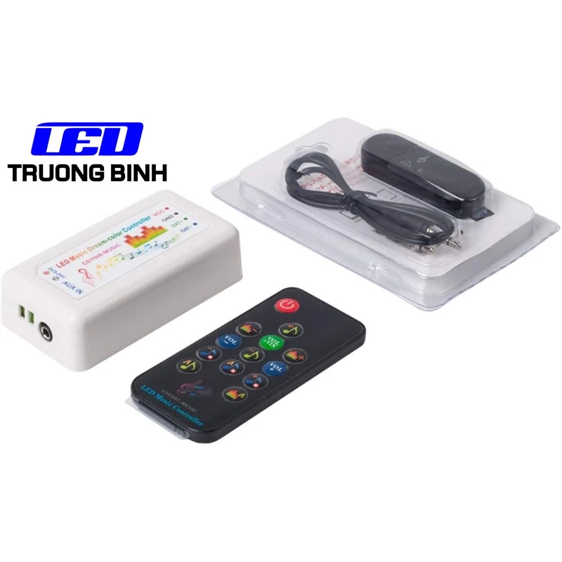 CSY008 BỘ ĐIỀU KHIỂN LED FULL MÀU ARGB WS2812B WS2811 UCS1903 NHÁY THEO NHẠC - Hình ảnh 9