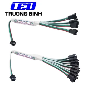 SP003E HUB CHIA TÍN HIỆU MỞ RỘNG SỐ CỔNG ĐIỀU KHIỂN LED FULL MÀU ARGB WS2812B WS2811 UCS1903
