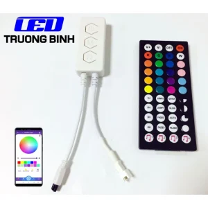 SM121HC ĐIỀU KHIỂN LED FULL MÀU WS2815 WS2811 UCS1903 NHÁY THEO NHẠC HỖ TRỢ APP