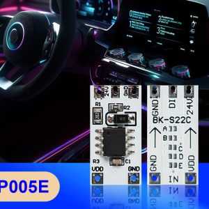 SP005E ĐIỀU KHIỂN LED FULL MÀU MINI CHẠY AUTO DIY CHO XE MOTO OTO 12V 24V HỖ TRỢ LED WS2811 WS2815