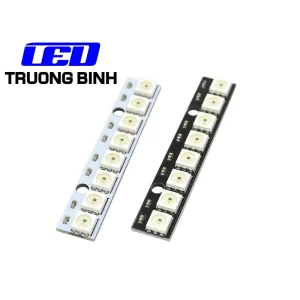 MODULE THANH 8 HẠT LED FULL MÀU ARGB WS2812B 5V 8BIT TƯƠNG THÍCH MẠCH ARDUINO