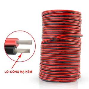 DÂY ĐIỆN 2 LÕI MẠ KẼM CHỐNG OXY HÓA DÙNG CHO LED