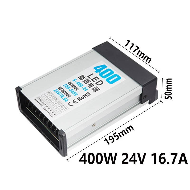 NGUỒN LED 5V 12V NGOÀI TRỜI CHỐNG THẤM CAO CẤP - Hình ảnh 3