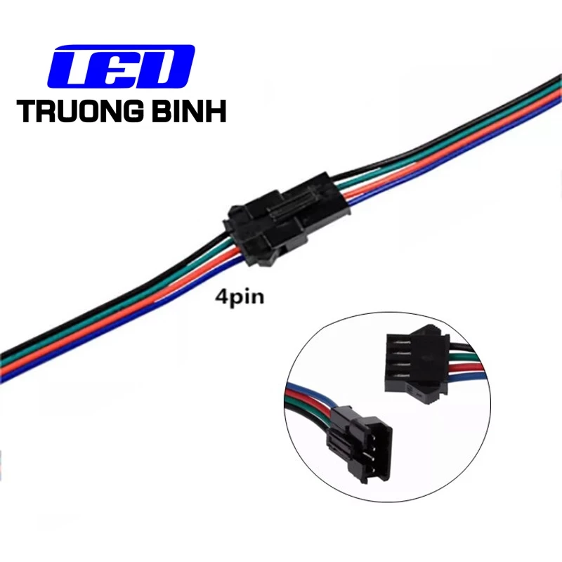 DÂY CHIA TÍN HIỆU SP4PIN CHO LED LPD6803 RGB - Hình ảnh 2