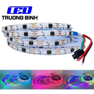 ĐÈN LED FULL MÀU WS2811 UCS1903 RỘNG 8MM 96LED/MÉT 108LED/MÉT ĐIỆN ÁP 12V DÀI 1 MÉT