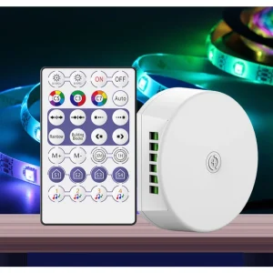 WIFI UFO BỘ ĐIỀU KHIỂN FULL MÀU NHÁY THEO NHẠC APP SURPLIFE CHO LED ARGB WS2812B WS2811 WS2815