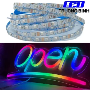 LED FULL MÀU ZÍCH ZẮC S ARGB NEOPIXEL WS2812B WS2815 RỘNG 8MM 60LED 84LED DÂY 1 MÉT ĐIỆN ÁP 5V 12v