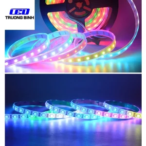 LED DÁN FULL MÀU ARGB NEOPIXEL WS2812B 5V 74LED/MÉT CUỘN 1 MÉT
