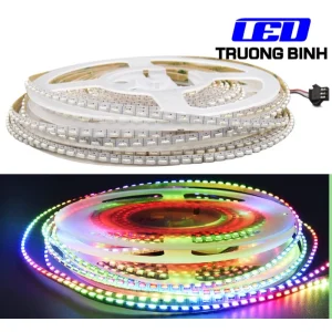 LED FULL MÀU HẮT SÁNG CẠNH BÊN HÔNG 4020 WS2812B ARGB NEOPIXEL 144LED/MÉT BỀ RỘNG 5MM 5V DÀI 1 MÉT