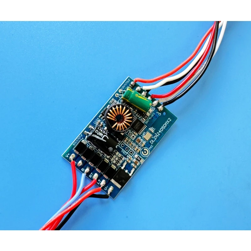 DMX005 ĐIỀU KHIỂN DEMI XI NHAN FULL MÀU CHO XE OTO XE MOTO 2 CỔNG HỖ TRỢ ARGB WS2812B - Hình ảnh 7