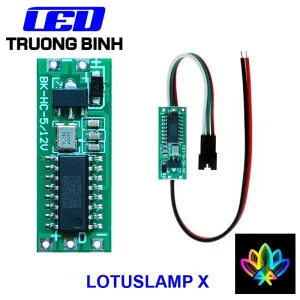 BLE003 ĐIỀU KHIỂN LED FULL MÀU ARGB NEOPIXEL WS2812B WS2811 HỖ TRỢ APP LOTUSLAMP X