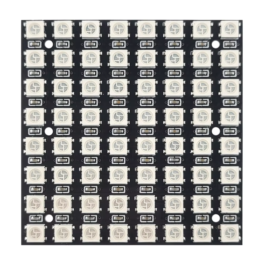 MODULE LED MA TRẬN FULL MÀU ARGB WS2812B 5V 64BIT 8X8 100BIT 10X10 256BIT 16X16 - Hình ảnh 5