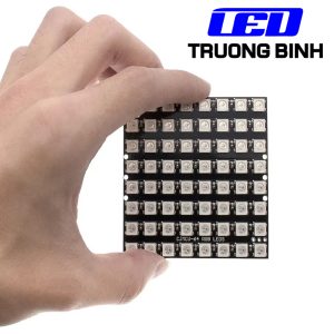 MODULE LED MA TRẬN FULL MÀU ARGB WS2812B 5V 64BIT 8X8 100BIT 10X10 256BIT 16X16